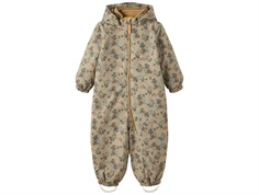 Lil Atelier snowsuit myristica print